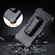 iPhone 13 Pro 3 in 1 PC + TPU Sliding Sleeve Phone Case - Red+Black