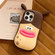iPhone 13 Pro 3D Fun Braid Girl Silicone Phone Case - Pinch Mouth