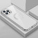iPhone 13 Pro 9D Electroplated Edge Lens Film Clear PC + TPU Shockproof Case - Transparent