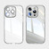 iPhone 13 Pro Acrylic Hybrid TPU Armor Shockproof Phone Case - Transparent