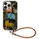 iPhone 13 Pro Animal Pattern IMD Full Coverage TPU Phone Case with Lanyard - Forest World
