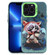 iPhone 13 Pro Animal Pattern PC Phone Case - Raccoon