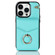iPhone 13 Pro Anti-theft RFID Card Slot Phone Case - Mint Green