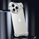 iPhone 13 Pro Aromatherapy Alloy Frameless Phone Case - Silver