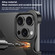 iPhone 13 Pro Aromatherapy Alloy Frameless Phone Case - Silver