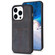 iPhone 13 Pro BF28 Frosted Card Bag Phone Case with Holder - Black