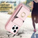 iPhone 13 Pro BF29 Organ Card Bag Ring Holder Phone Case - Pink