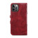 iPhone 13 Pro Calf Texture Buckle Horizontal Flip Leather Case with Holder & Card Slots & Wallet - Red
