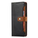 iPhone 13 Pro Calf Texture Double Fold Clasp Horizontal Flip Leather Case with Photo Frame & Holder & Card Slots & Wallet - Black
