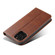 iPhone 13 Pro Calf Texture Magnetic Horizontal Flip Leather Case with Holder & Card Slots & Wallet - Brown