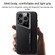 iPhone 13 Pro Carbon Fiber Texture PC Phone Case - Black