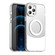 iPhone 13 Pro Color Blocking Series MagSafe Magnetic PC Hybrid TPU Phone Case - White