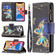 iPhone 13 Pro Colored Drawing Pattern Zipper Horizontal Flip Leather Case with Holder & Card Slots & Wallet - Big Butterfly