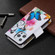 iPhone 13 Pro Colored Drawing Pattern Zipper Horizontal Flip Leather Case with Holder & Card Slots & Wallet - Two Butterflies
