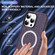 iPhone 13 Pro Colorful Ink-splash Magsafe PC Hybrid TPU Phone Case - Purple