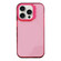 iPhone 13 Pro Colorful Wavy Circle PC Hybrid TPU Phone Case - Rose Red