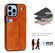 iPhone 13 Pro Crazy Horse Texture Shockproof TPU + PU Leather Case with Card Slot & Wrist Strap Holder - Yellow