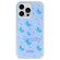 iPhone 13 Pro Creative Edge Small Fresh Pattern TPU + PC Phone Case - Blue