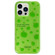 iPhone 13 Pro Creative Edge Small Fresh Pattern TPU + PC Phone Case - Green