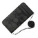 iPhone 13 Pro Crossbody Football Texture Magnetic PU Phone Case - Black
