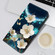 iPhone 13 Pro Crystal Texture Colored Drawing Leather Phone Case - Magnolia