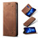 iPhone 13 Pro Denim Texture Casual Style Horizontal Flip Leather Case with Holder & Card Slots & Wallet - Brown