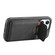 iPhone 13 Pro Denior D20 Skin Feel MagSafe Holder Detachable Card Slot Phone Case - Black
