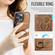 iPhone 13 Pro DG.MING K1 MagSafe Detachable Wallet RFID Back Cover Phone Case - Brown