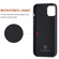 iPhone 13 Pro DG.MING M2 Series 3-Fold Card Bag Shockproof Case with Wallet & Holder Function - Black