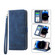 iPhone 13 Pro Dierfeng Dream Line TPU + PU Leather Phone Case - Blue