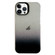 iPhone 13 Pro Double Sided IMD Gradient Glitter PC Phone Case - Black