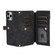 iPhone 13 Pro Dream 9-Card Wallet Zipper Bag Leather Phone Case - Black