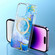 iPhone 13 Pro Dual-side IMD Marble Magsafe Phone Case - Dark Blue