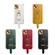 iPhone 13 Pro Electroplated TPU Crocodile Pattern Leather Case with Wrist Strap - White