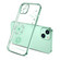 iPhone 13 Pro Electroplating Diamond Dandelion Pattern TPU Shockproof Protective Case - Green