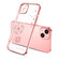 iPhone 13 Pro Electroplating Diamond Dandelion Pattern TPU Shockproof Protective Case - Rose Gold