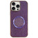iPhone 13 Pro Electroplating PC Glitter Grain MagSafe Phone Case - Purple