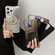 iPhone 13 Pro Electroplating Wave MagSafe Phone Case - Blue