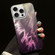 iPhone 13 Pro Foxtail Bronzing Laser Gradient Phone Case - Purple