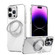 iPhone 13 Pro Gear 360 Rotation MagSafe Holder Phone Case - Transparent