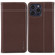 iPhone 13 Pro GEBEI Top-grain Horizontal Flip Leather Phone Case - Brown