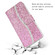 iPhone 13 Pro Glitter Powder Horizontal Flip Leather Case with Card Slots & Holder & Lanyard - Pink