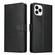 iPhone 13 Pro GQUTROBE Skin Feel Magnetic Leather Phone Case - Black