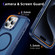 iPhone 13 Pro Guard Magsafe Magnetic Ring Matte Phone Case - Royal Blue