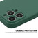 iPhone 13 Pro Hat-Prince ENKAY Liquid Silicone Shockproof Protective Case Cover - Dark Green