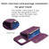 iPhone 13 Pro Horizontal Wallet Rhombic Leather Phone Case - Dark Purple