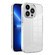 iPhone 13 Pro Ice Color Clear PC Hybrid TPU Phone Case - White
