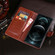 iPhone 13 Pro idewei Crazy Horse Texture Horizontal Flip Leather Case with Holder & Card Slots & Wallet - Black
