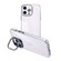 iPhone 13 Pro Invisible Camera Holder Transparent Phone Case - Silver