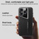 iPhone 13 Pro J-20 Leather Skyline Design Full Coverage Phone Case - Black